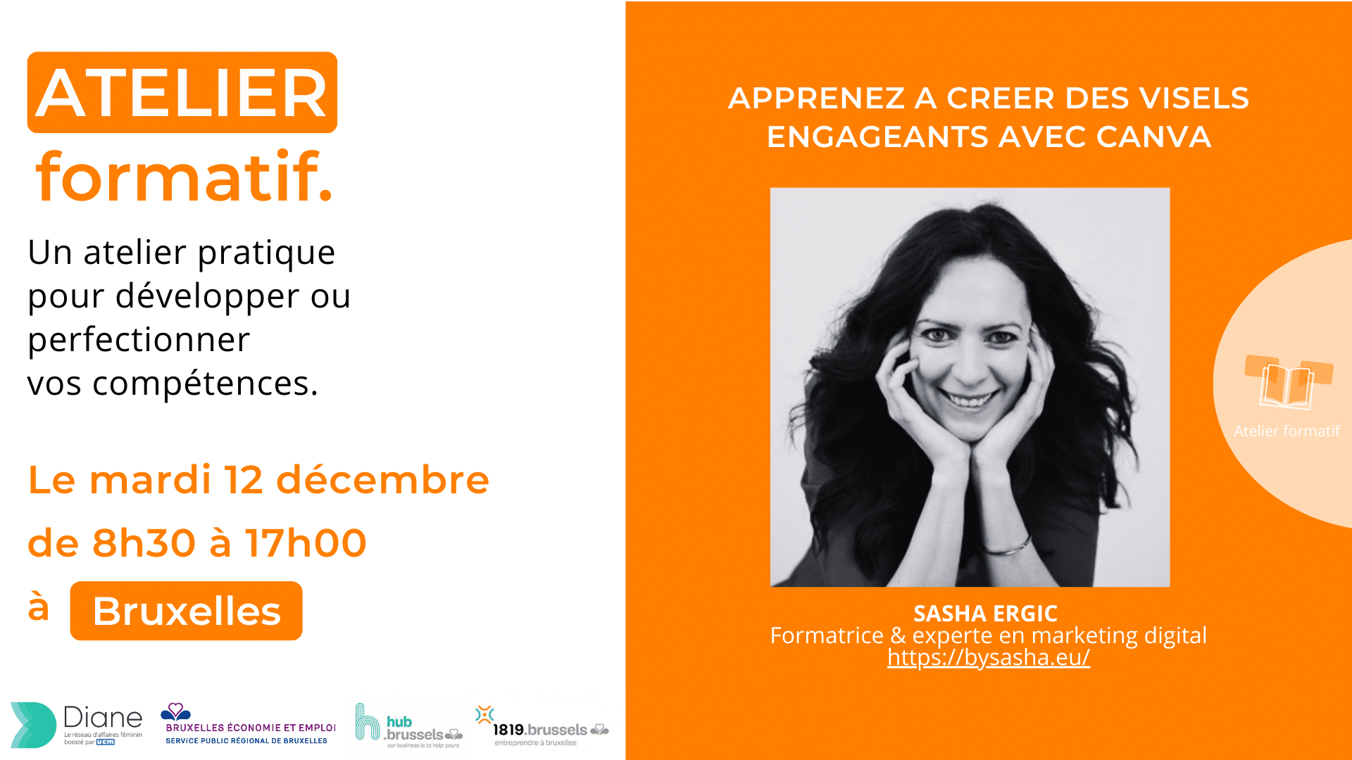 reseau diane creer visuels engageants canva