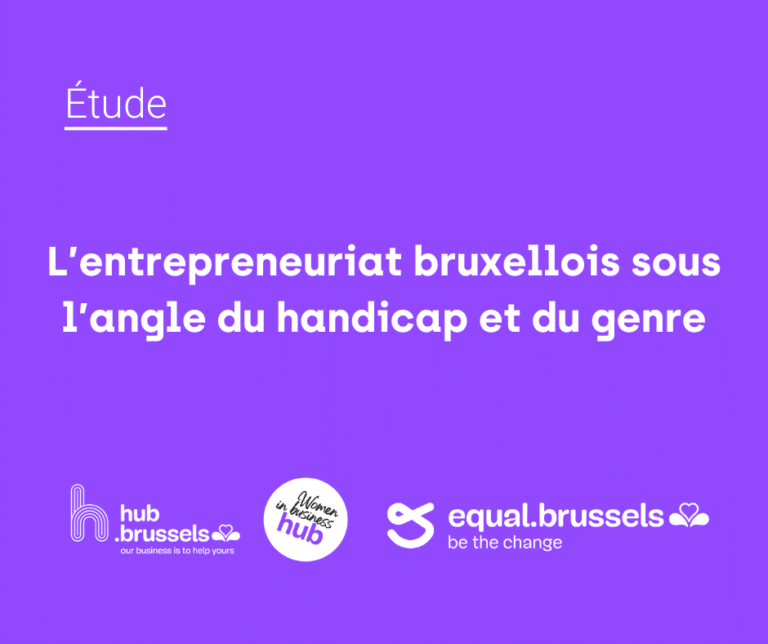 etude entrepreneuriat genre et handicap equal.brussels