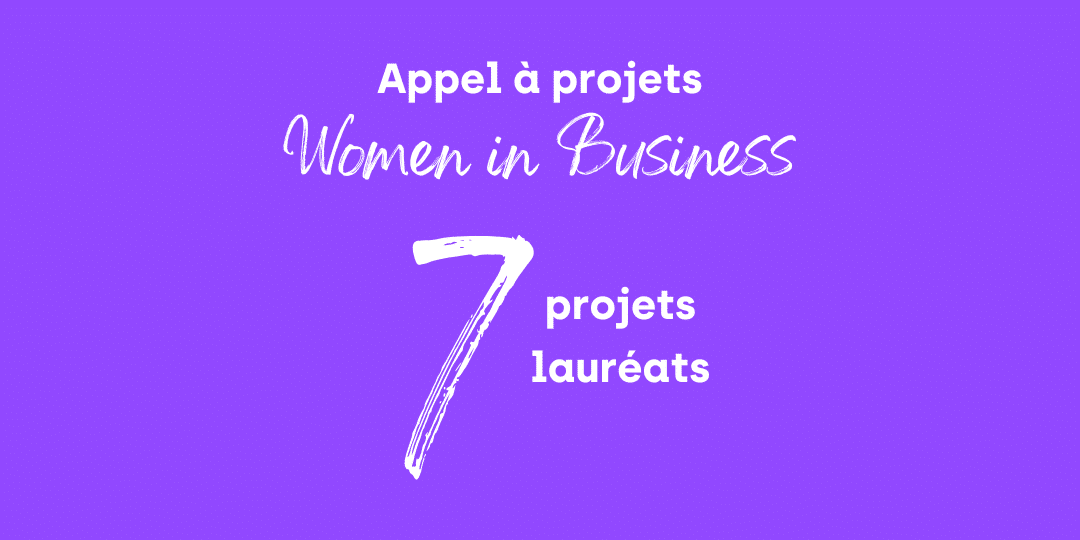 appel à projets women in business 2024 lauréats