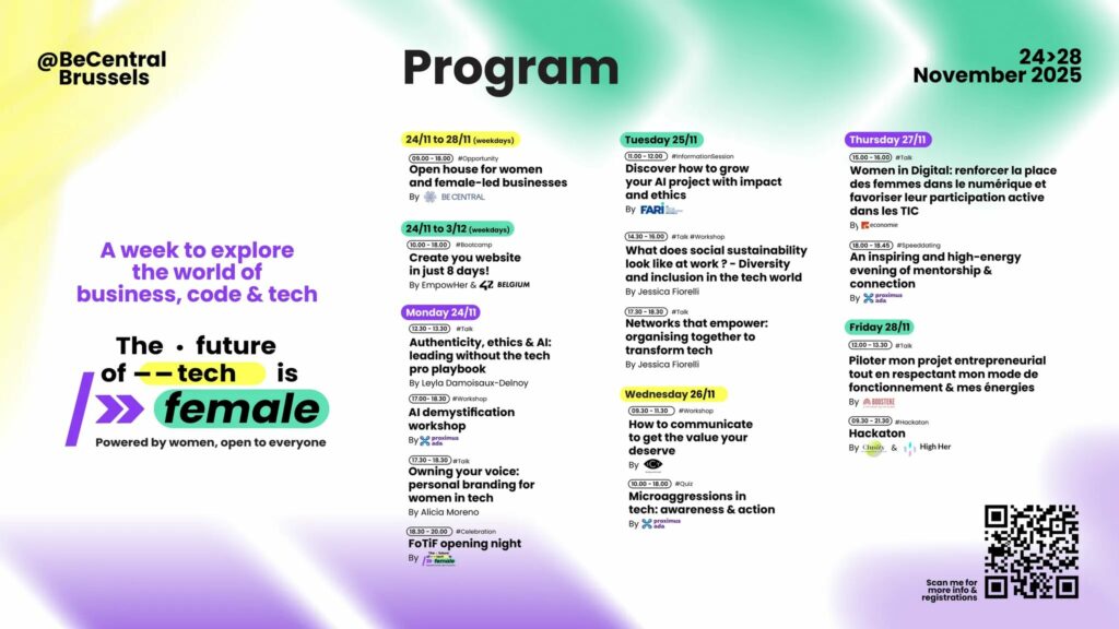 programme fotif week 2025