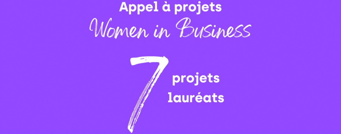 appel à projets women in business 2024 lauréats